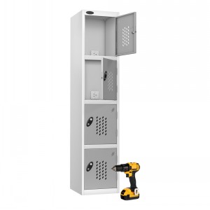 Probe Power Tool Charging Locker 4 Compartment